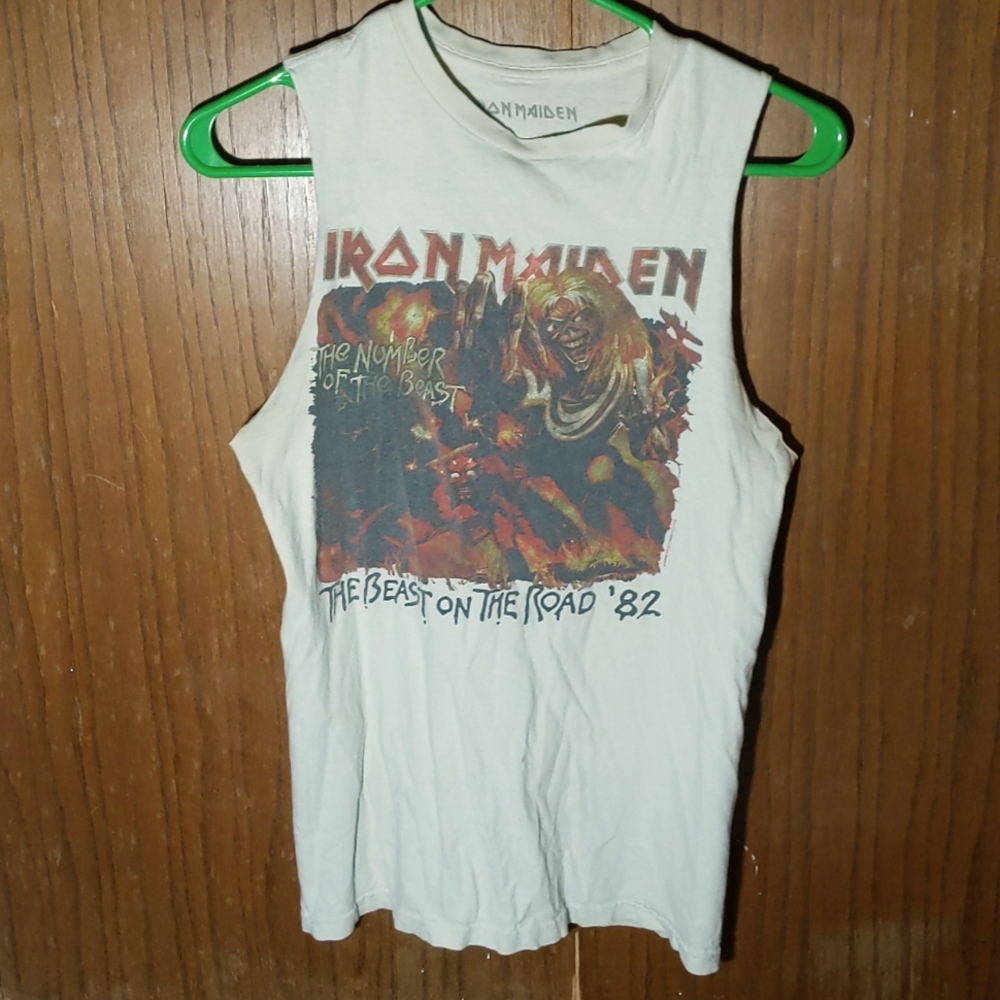 Vintage Iron Maiden sleeveless
